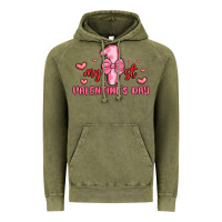 Vintage Olive my first valentines day Vintage Hoodie - MaliasSmallBusiness
