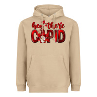 Mushroom Hey there Cupid Valentine's Day Heavyweight Hoodie - HowdyJamesFarm