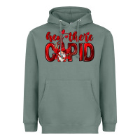 Sage Hey there Cupid Valentine's Day Heavyweight Hoodie - HowdyJamesFarm