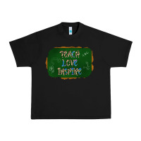 Teach Love Inspire Chalkboard Urban Heavy Tee | Teevron