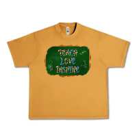 Peanut Butter teach love inspire chalkboard Urban Heavy Tee - AdoDesignShop