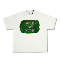 Pistachio teach love inspire chalkboard Urban Heavy Tee - AdoDesignShop