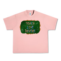 Salmon teach love inspire chalkboard Urban Heavy Tee - AdoDesignShop