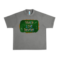 Tornado teach love inspire chalkboard Urban Heavy Tee - AdoDesignShop