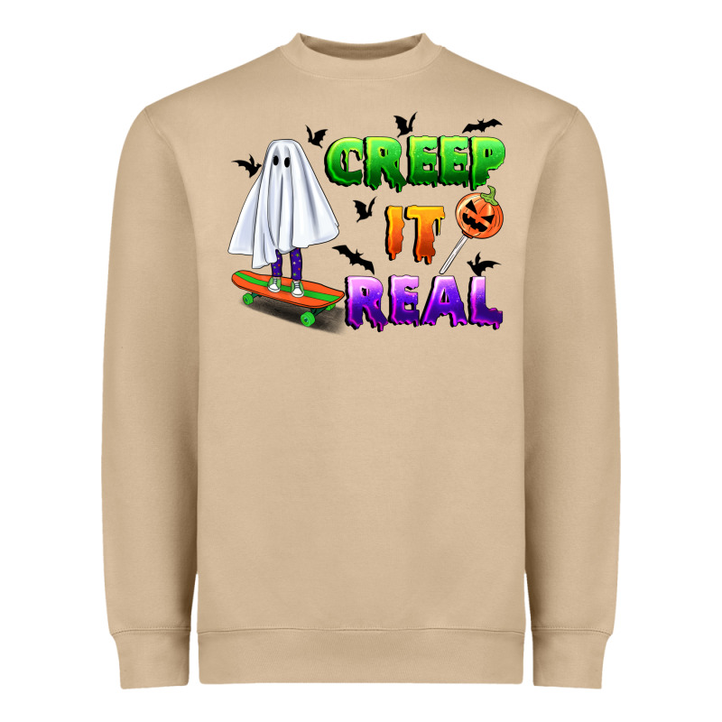 Creep It Real Heavyweight Sweatshirt by BundleAndBundleShop | Teevron