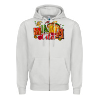 Dove Grey Mama cita Zipper Hoodie - NancyCooperArtShop