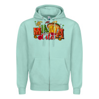 Seafoam Mama cita Zipper Hoodie - NancyCooperArtShop