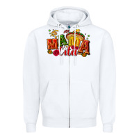 White Mama cita Zipper Hoodie - NancyCooperArtShop