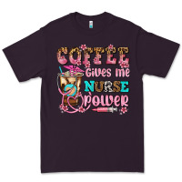 Plum coffee gives me nurse power Premium Tee - AdoDesignShop