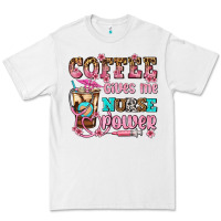 White coffee gives me nurse power Premium Tee - AdoDesignShop