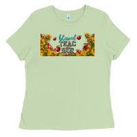 Matcha blessed teacher libbey glass Ladies Tee - BundleAndBundleShop