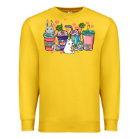 Lemon Easter Day coffee drink Premium Sweatshirt - HowdyJamesFarm