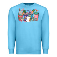 Ocean Blue Easter Day coffee drink Premium Sweatshirt - HowdyJamesFarm