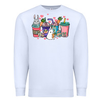 White Easter Day coffee drink Premium Sweatshirt - HowdyJamesFarm