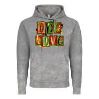 Cloud Rock one love juneteenth Vintage Hoodie - MaliasSmallBusiness