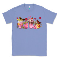 Colony Blue boss lady coffee cups Classic Tee - NancyCooperArtShop