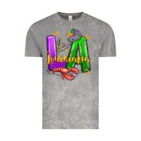 Cloud Rock louisiana mardi gras Vintage Tee - MaliasSmallBusiness