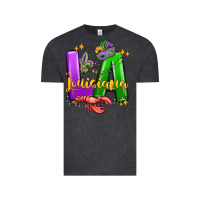 Vintage Black louisiana mardi gras Vintage Tee - MaliasSmallBusiness