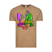 Vintage Coffee louisiana mardi gras Vintage Tee - MaliasSmallBusiness