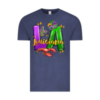 Vintage Denim louisiana mardi gras Vintage Tee - MaliasSmallBusiness