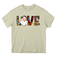 Mossy love santa Heavy Core Tee - JahusDesignShop