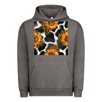 Pigment Tornado cowhide leopard sunflower seamless pattern Urban Hoodie - BundleAndBundleShop