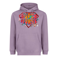 Lavender super nurse Heavyweight Hoodie - CowGirlArtShop