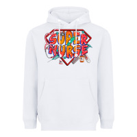 White super nurse Heavyweight Hoodie - CowGirlArtShop