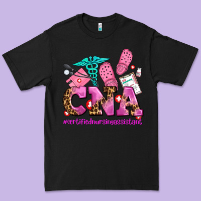 Cna Certified Nursing Assistant Premium Tee Designed By Adodesignshop