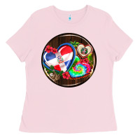 Bubblegum Pink dominican republic coasters Ladies Tee - AdoDesignShop