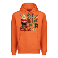 Carrot Fa la la la latte Premium Hoodie - CowGirlArtShop
