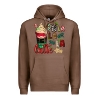 Chestnut Fa la la la latte Premium Hoodie - CowGirlArtShop