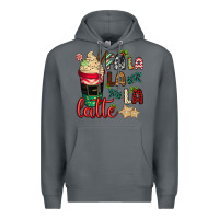Rock Fa la la la latte Premium Hoodie - CowGirlArtShop