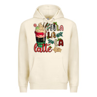Tofu Fa la la la latte Premium Hoodie - CowGirlArtShop