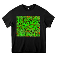Black shamrock bomb Heavy Core Tee - AdoDesignShop