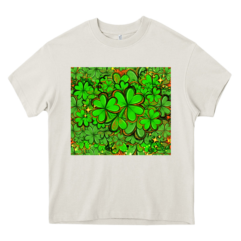 Shamrock Bomb Heavy Core Tee by AdoDesignShop | Teevron