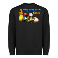 Black kindergarten dude Heavyweight Sweatshirt - BundleAndBundleShop