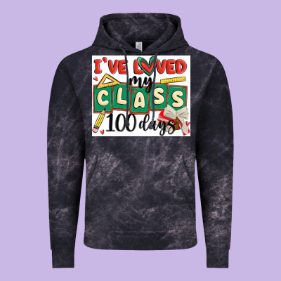 I've Loved My Class 100 Days Vintage Hoodie Designed By Maliassmallbusiness