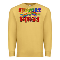 Antique Gold Support squad pride Premium Sweatshirt - CowGirlArtShop