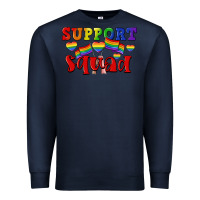 Navy Support squad pride Premium Sweatshirt - CowGirlArtShop