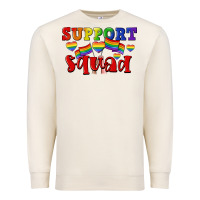 Support Squad Pride Premium Sweatshirt | Teevron