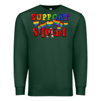 Sports Green Support squad pride Premium Sweatshirt - CowGirlArtShop
