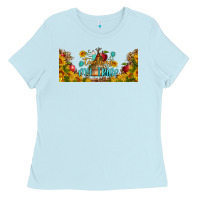 Baby Blue teaching my tribe libbey glass Ladies Tee - BundleAndBundleShop