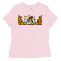 Bubblegum Pink teaching my tribe libbey glass Ladies Tee - BundleAndBundleShop