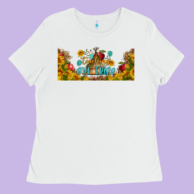 Teaching My Tribe Libbey Glass Ladies Tee Designed By Bundleandbundleshop