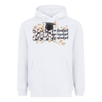 White 2024 motivated educated graduated Heavyweight Hoodie - CowGirlArtShop