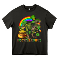 Asphalt luckysaurus and st patricks Heavy Core Tee - AdoDesignShop