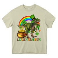 Mossy luckysaurus and st patricks Heavy Core Tee - AdoDesignShop