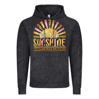 Vintage Black be the sunshine Vintage Hoodie - MaliasSmallBusiness