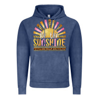 Vintage Denim be the sunshine Vintage Hoodie - MaliasSmallBusiness